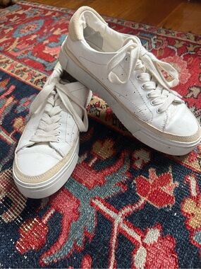 All Saints Leather Platform Sneakers size 37
